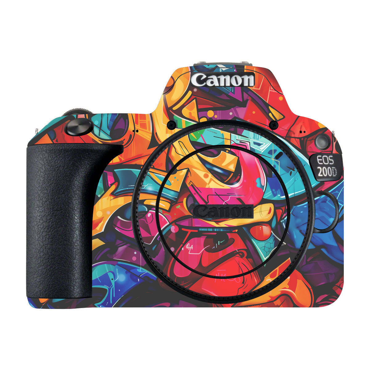 Urban Graffiti Explosion Canon EOS 200D Camera Skin