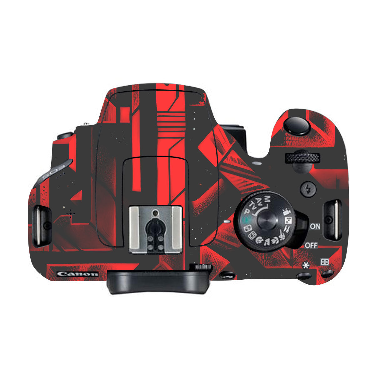 Cyber Maze Circuit Canon EOS 200D Camera Skin
