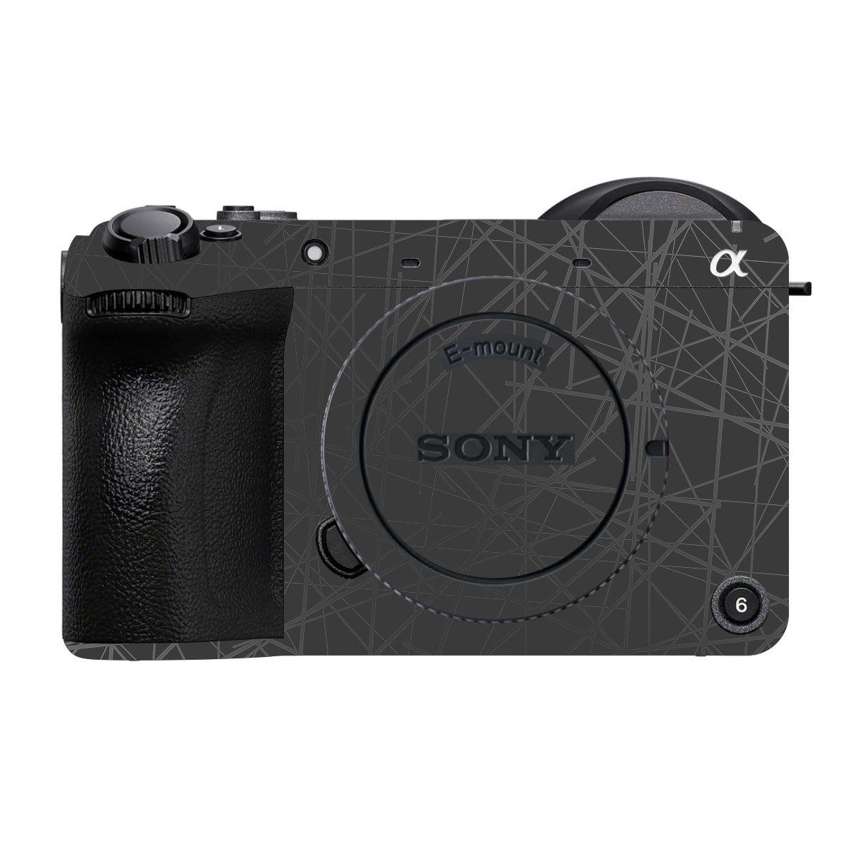 Textured Matte Graphite Sony FX2 Camera Skin