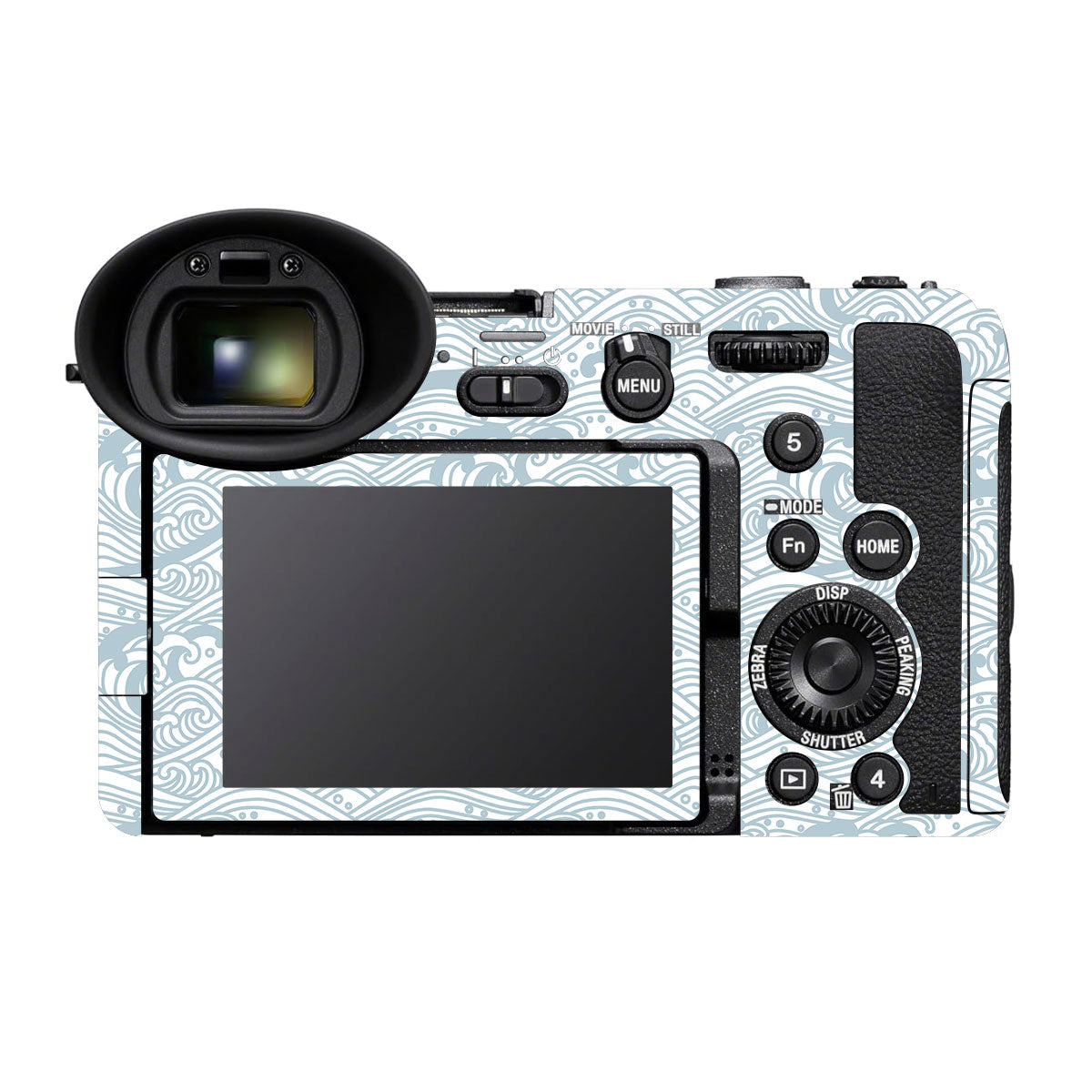 Textured Topo Flow Sony FX2 Camera Skin