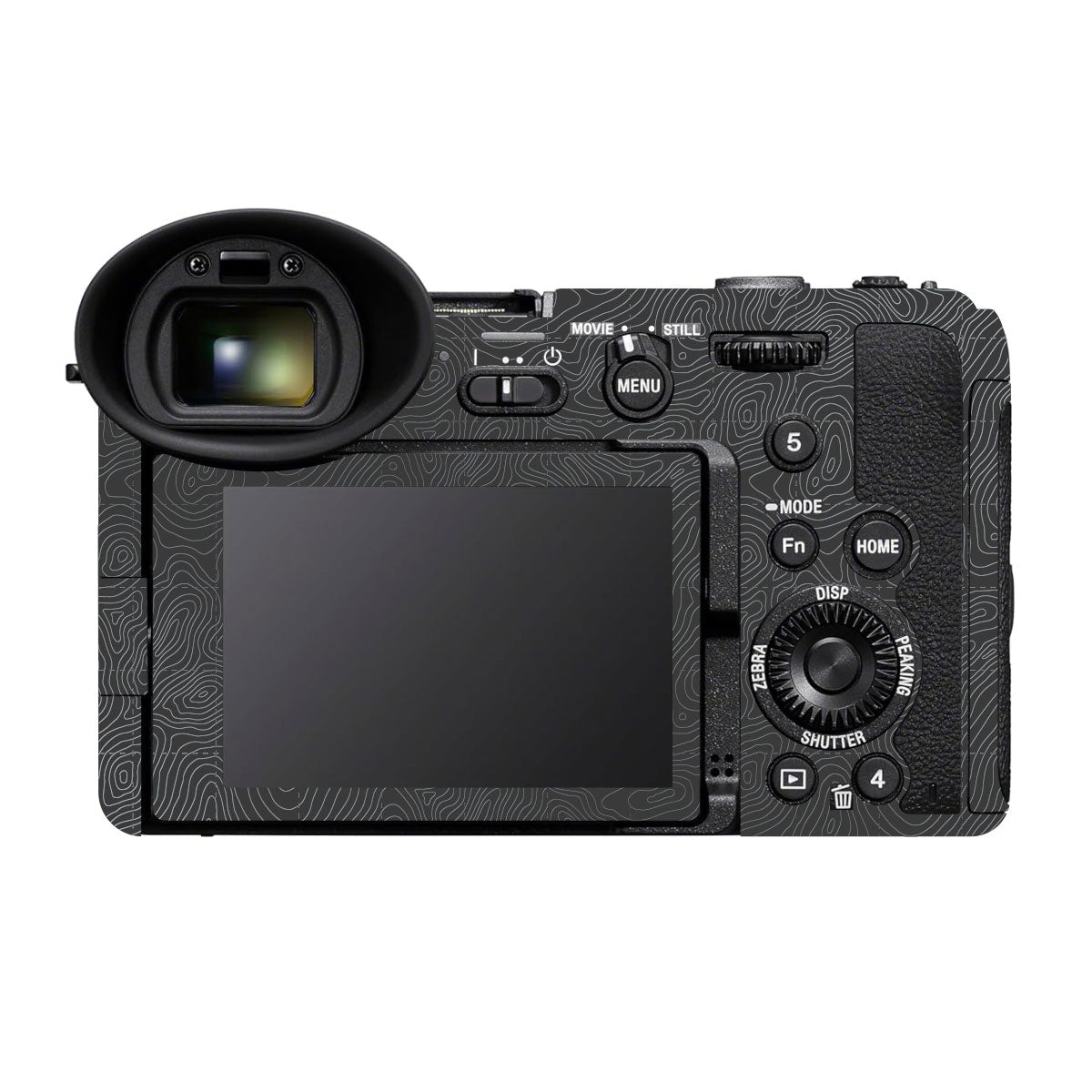 Textured Graphite Tread Sony FX2 Camera Skin