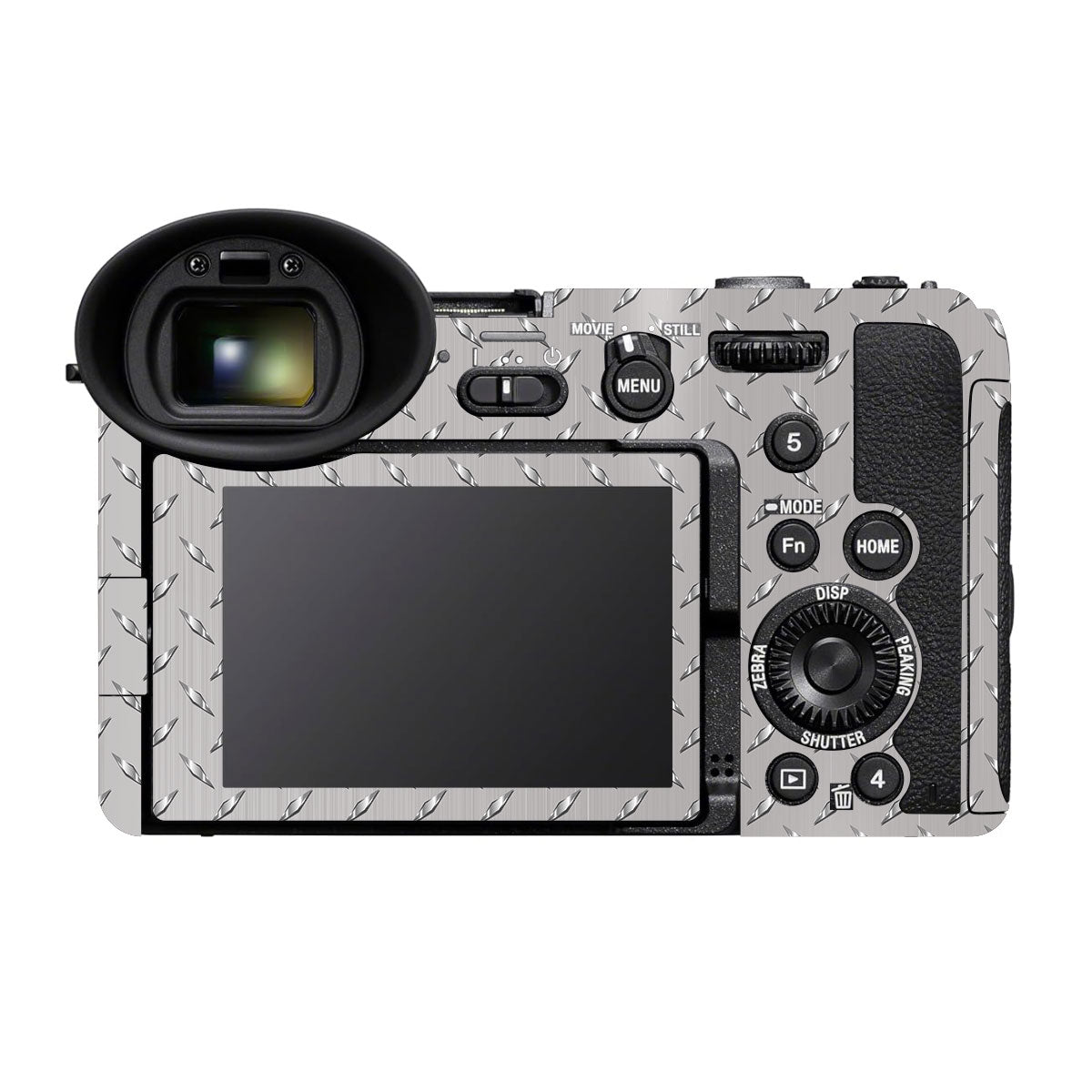 Textured Rust Forge Sony FX2 Camera Skin