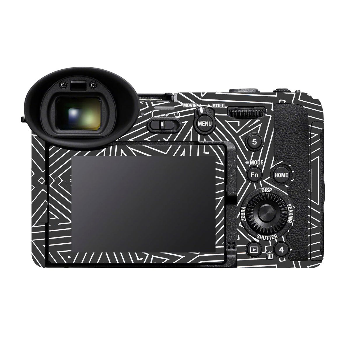 Geometric Pattern Sony FX2 Camera Skins