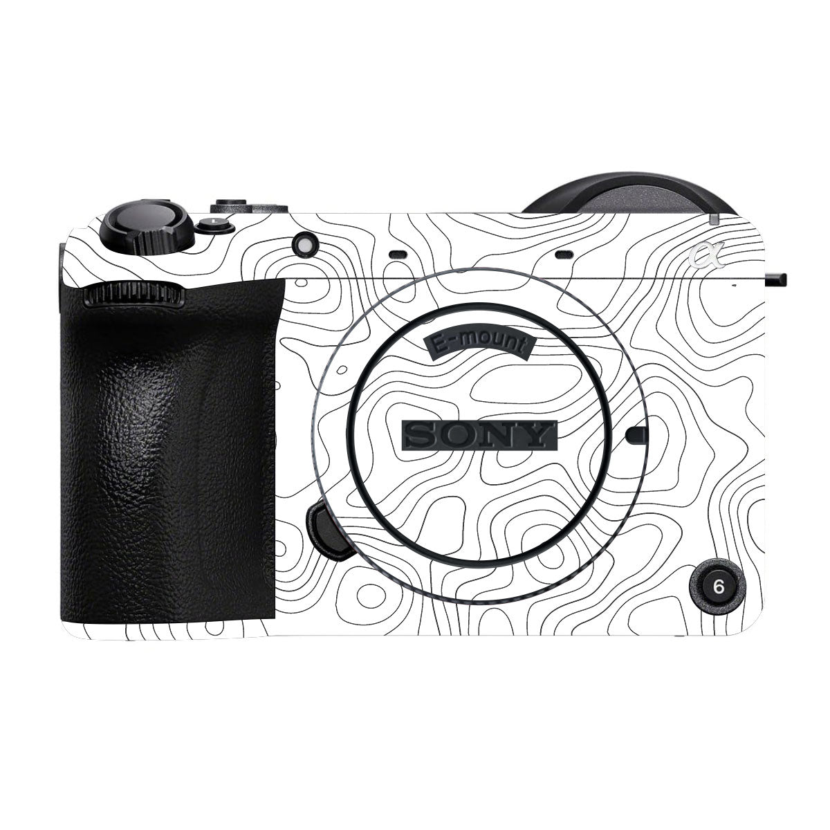 White Contour Design Sony FX2 Camera Skins