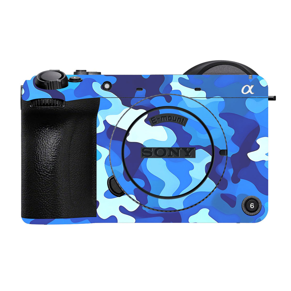 Arctic Blue Camo Pattern Sony FX2 Camera Skins