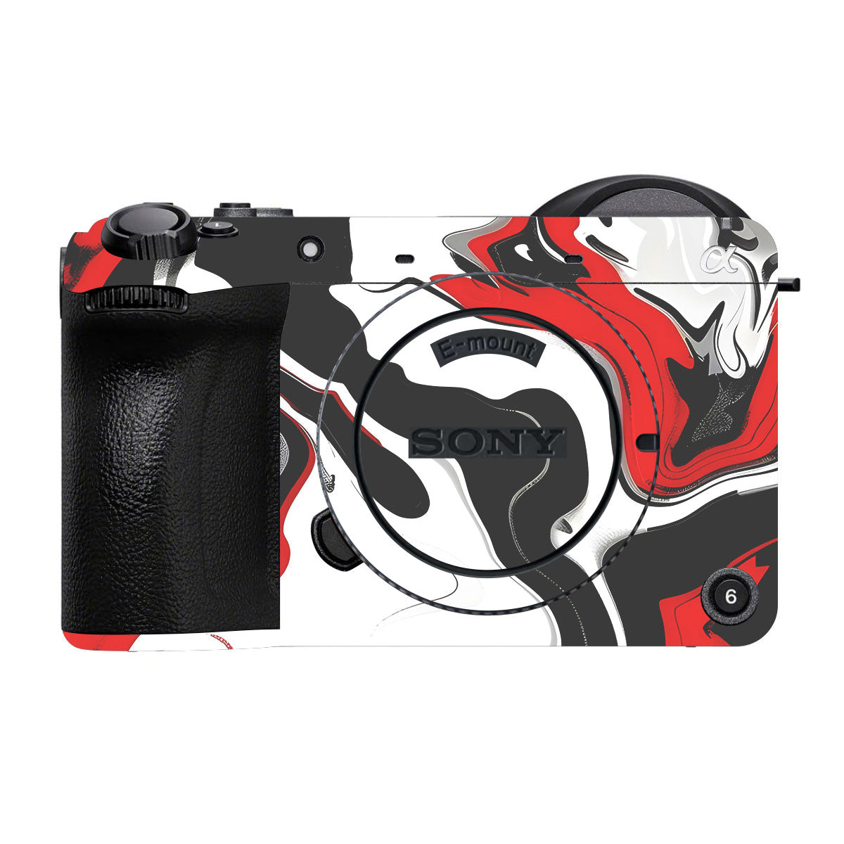 Scarlet and White Motion Sony FX2 Camera Skins