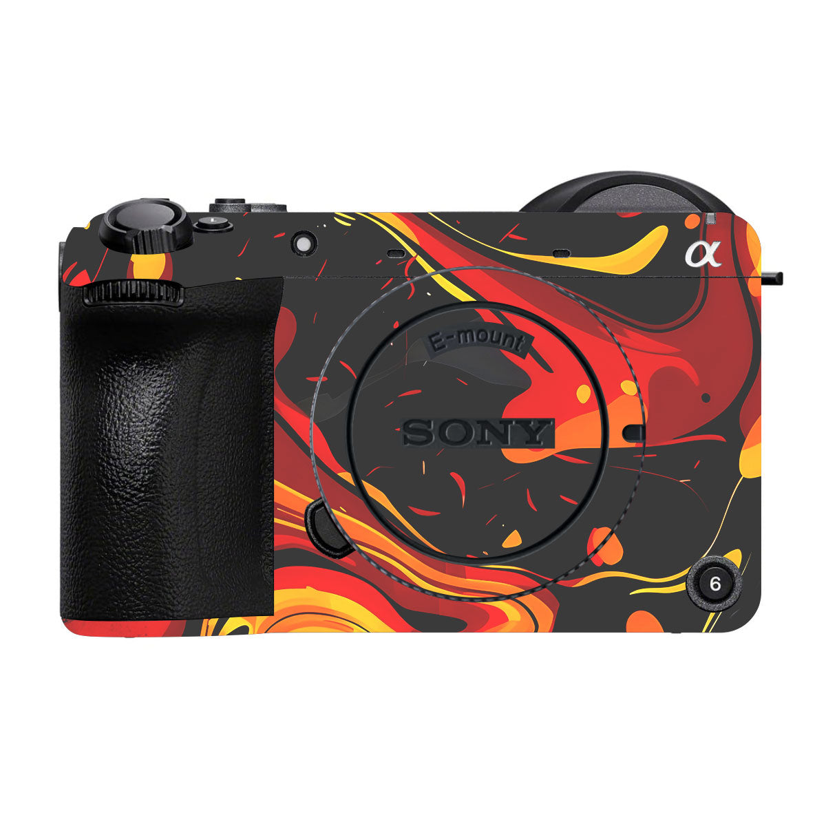 Lava Burst Sony FX2 Camera Skins