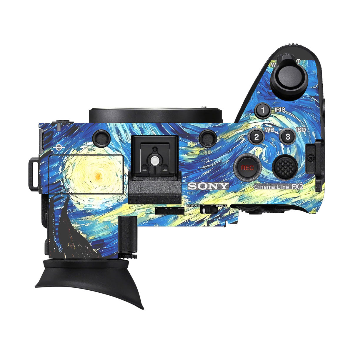 Starry Night Art Sony FX2 Camera Skins