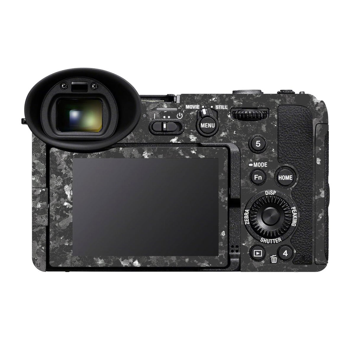 Black Granite Sony FX2 Camera Skins