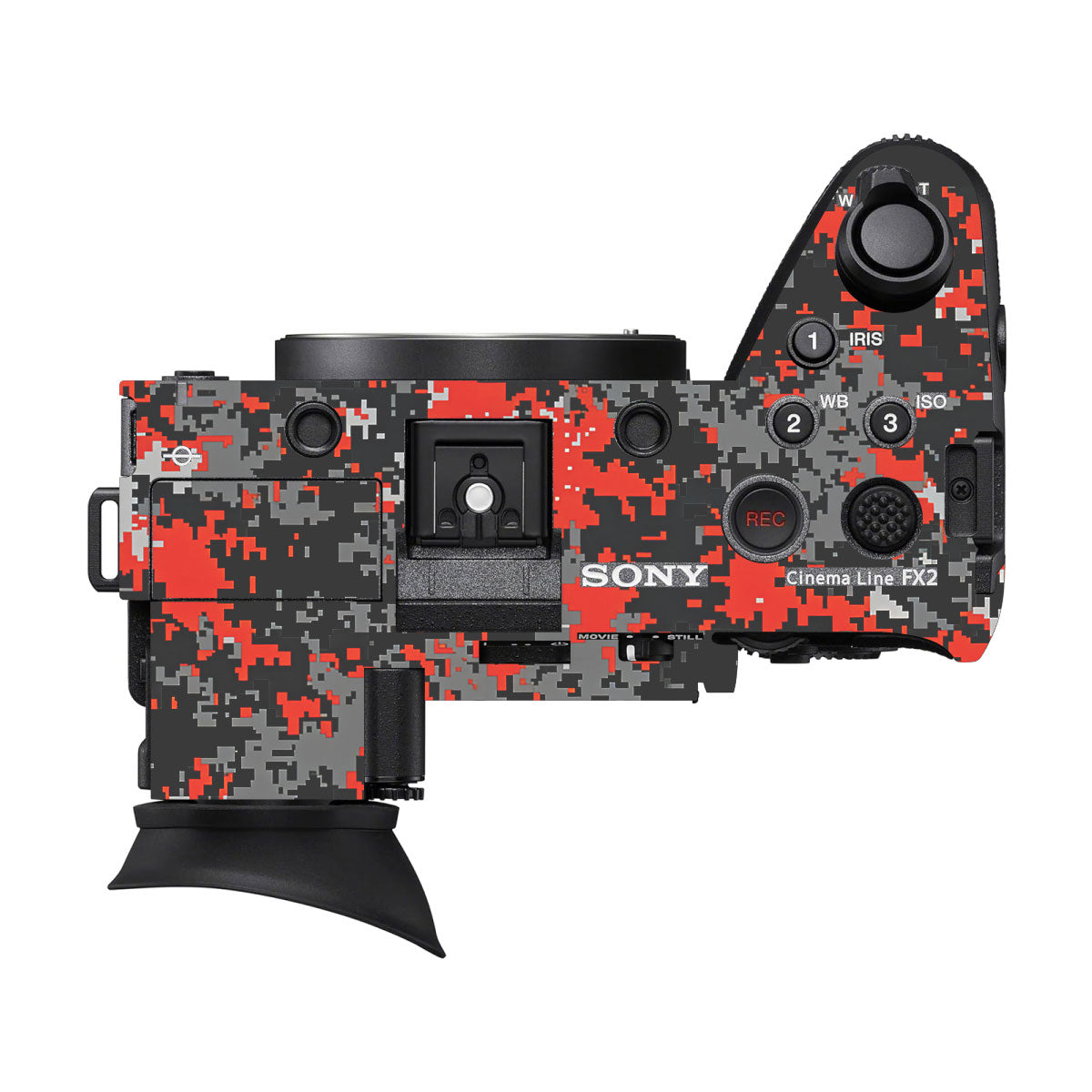 Inferno Pixel Sony FX2 Camera Skins