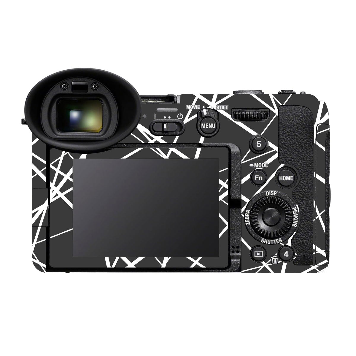 Mono Grid Sony FX2 Camera Skins