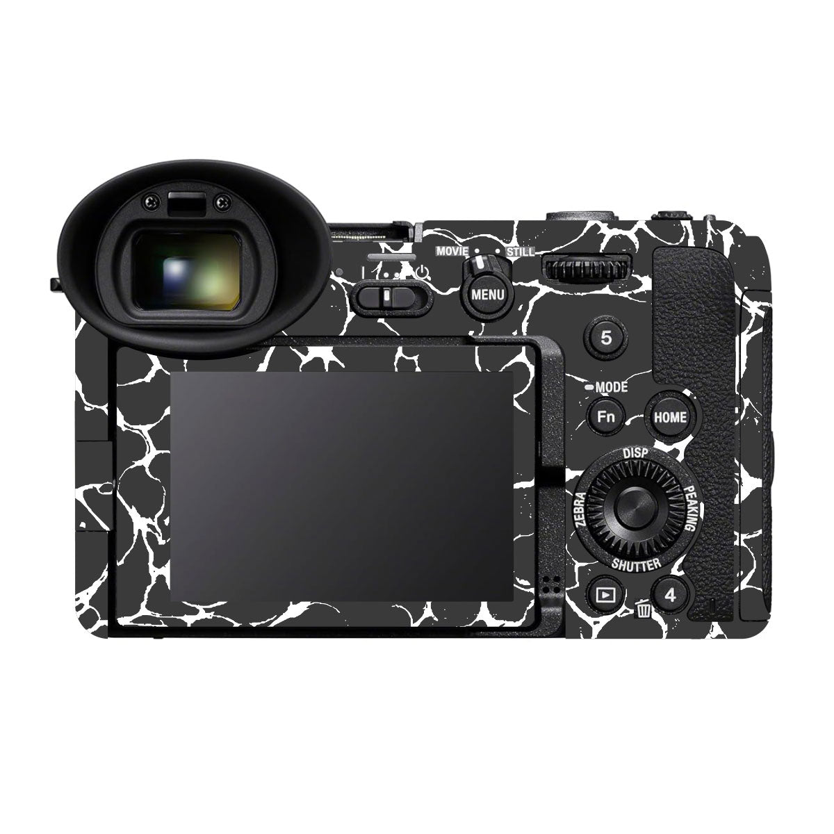 White Web Sony FX2 Camera Skins