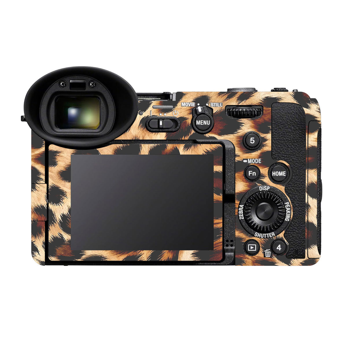 Classic Leopard Spots Sony FX2 Camera Skins