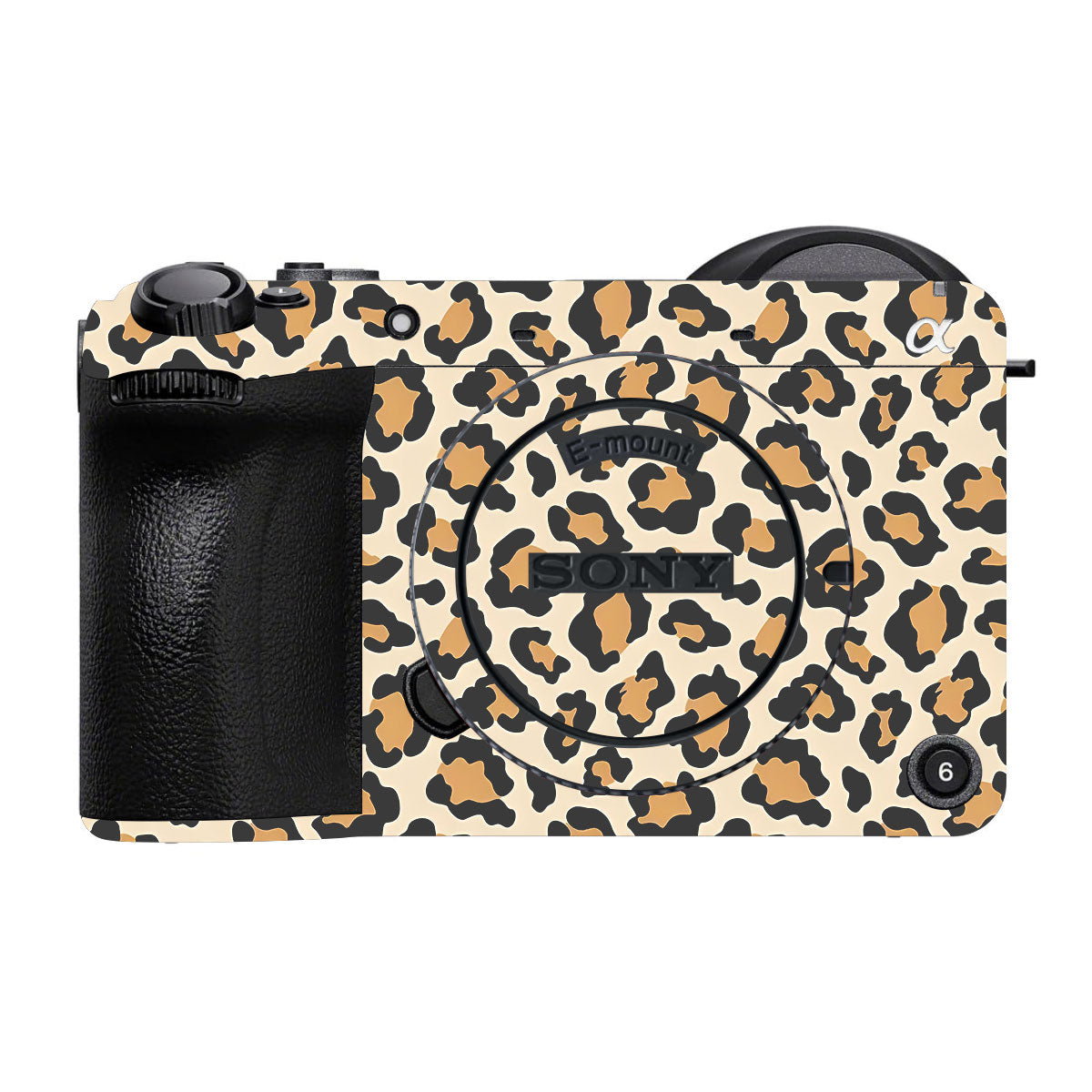 Sandy Leopard Spots Sony FX2 Camera Skins
