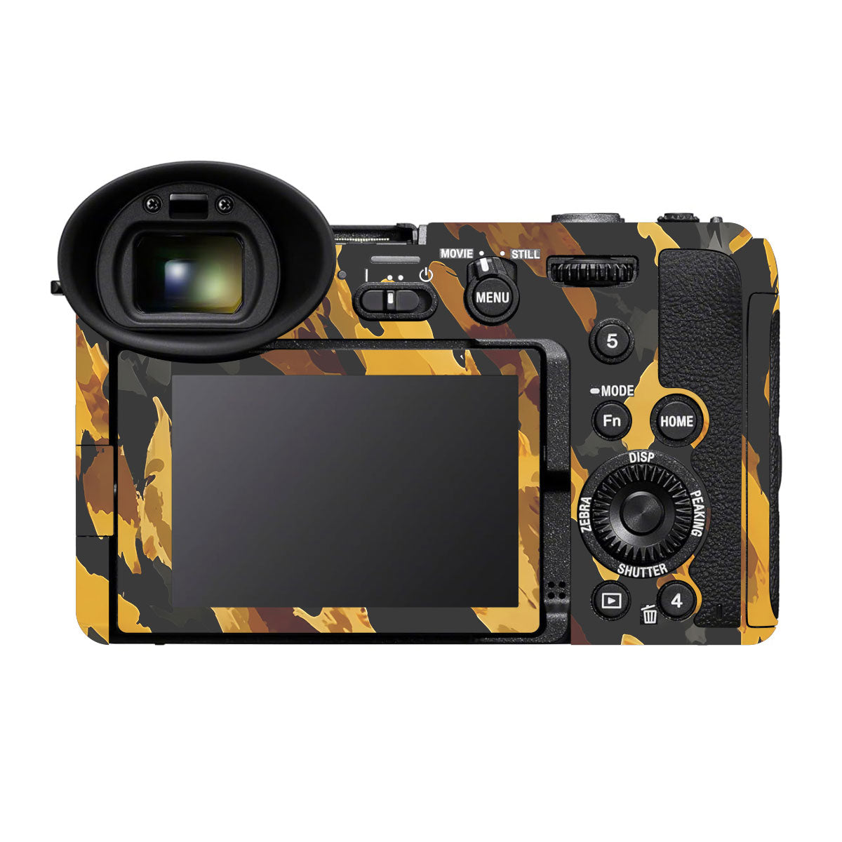 Camo Tiger Blend Sony FX2 Camera Skins