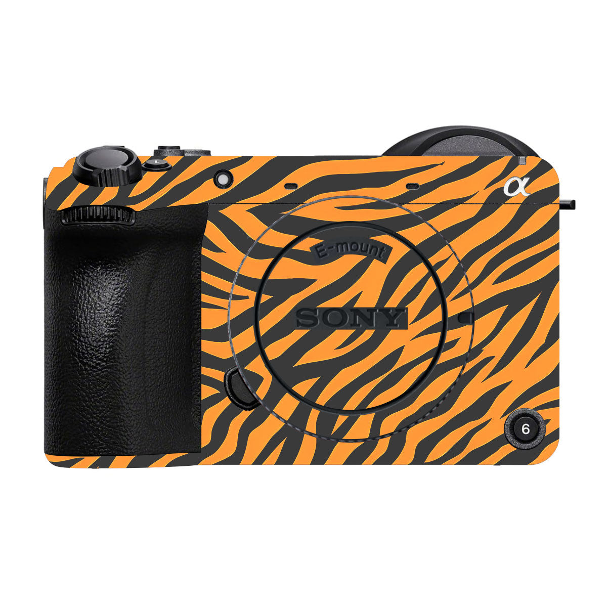 Zebra Gold Pattern Sony FX2 Camera Skins