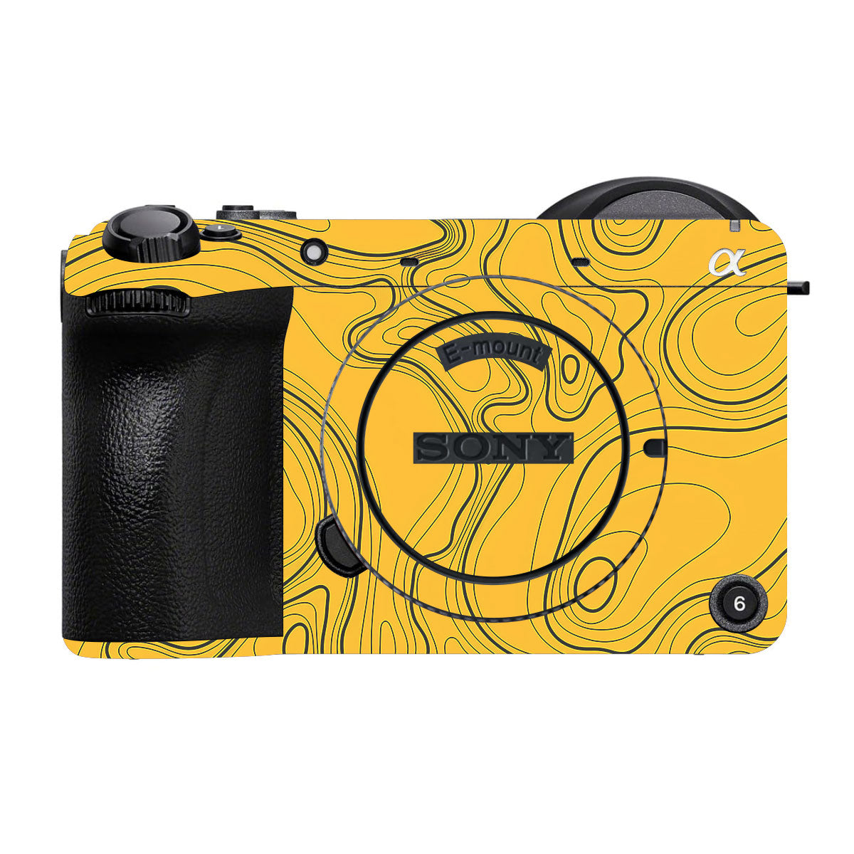 Topographic Map Pattern Sony FX2 Camera Skin