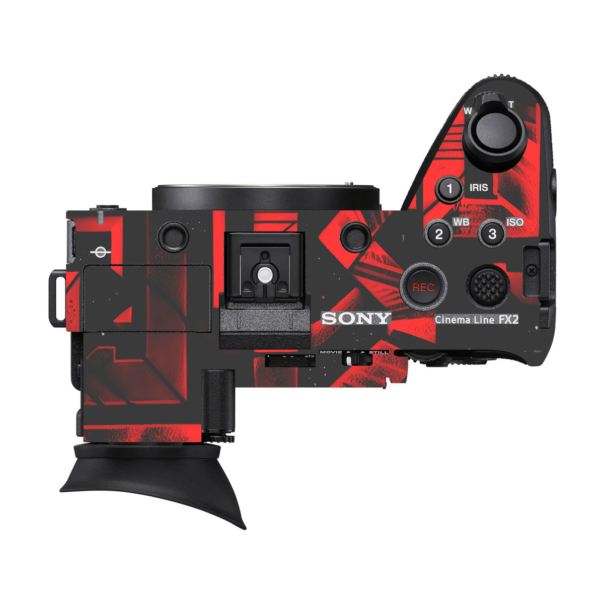 Cyber Maze Circuit Sony FX2 Camera Skin