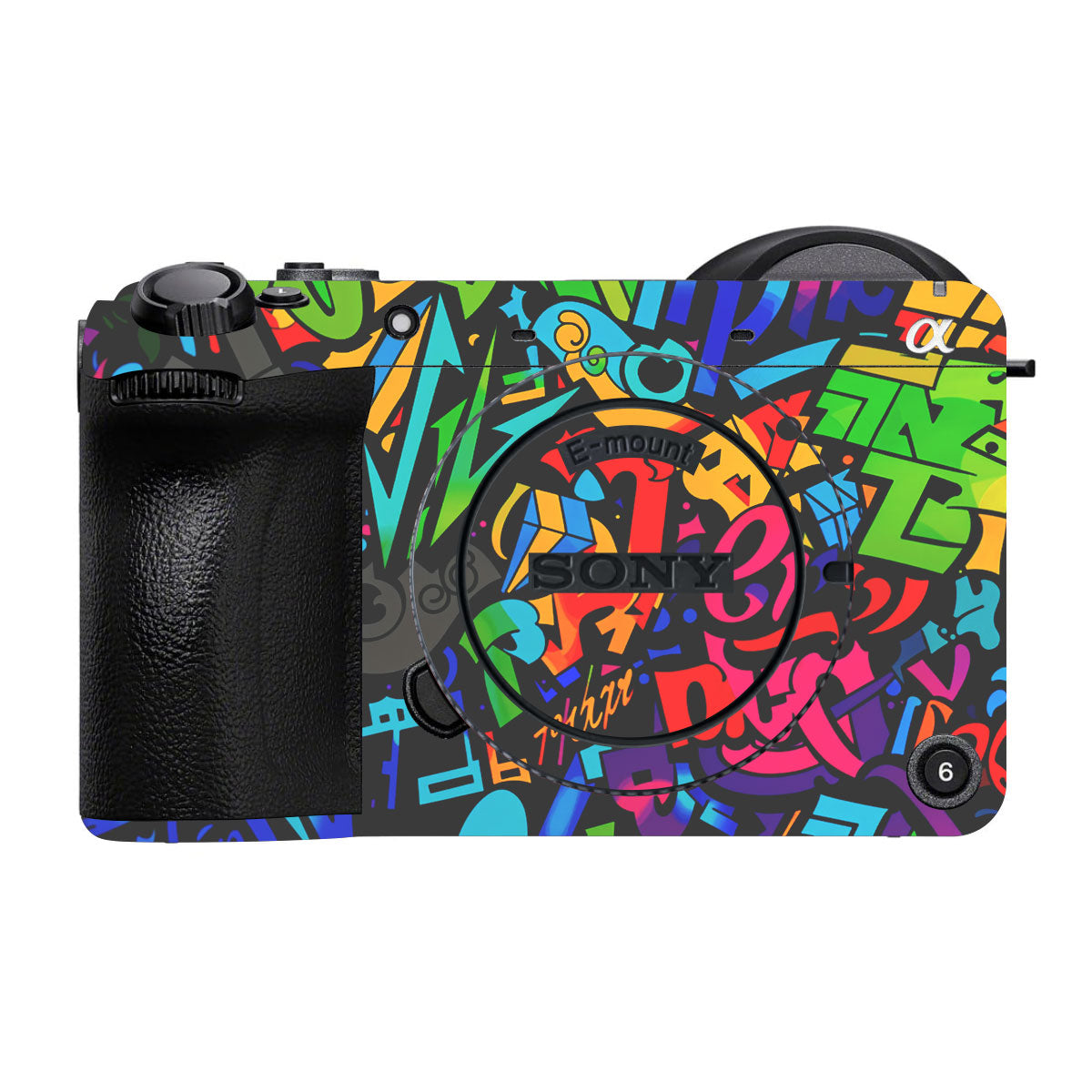 Colorful Urban Street Art Lettering Sony FX2 Camera Skin