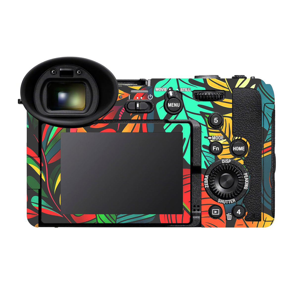 Tropical Jungle Leaves Sony FX2 Camera Skin