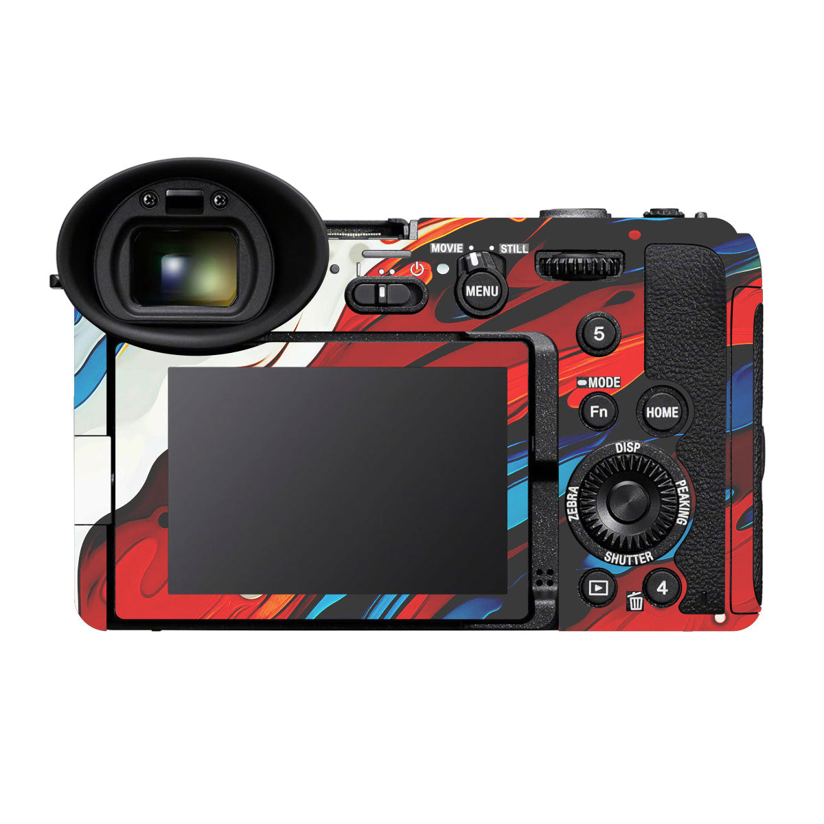Fire & Ice Flow Sony FX2 Camera Skin