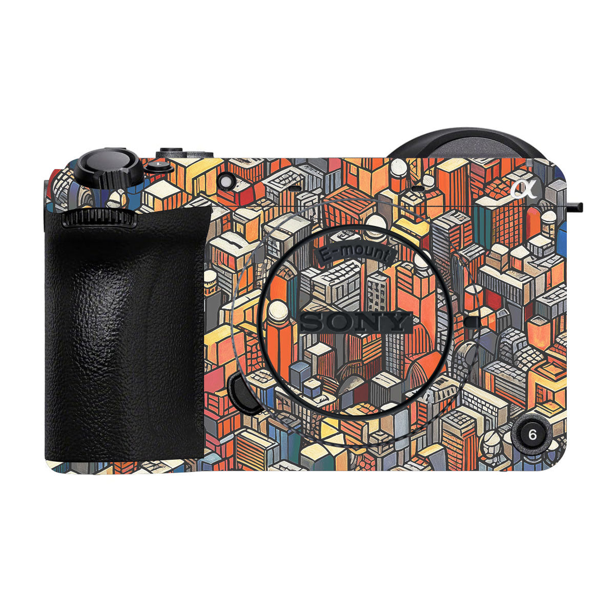 Isometric Cityscape Sony FX2 Camera Skin