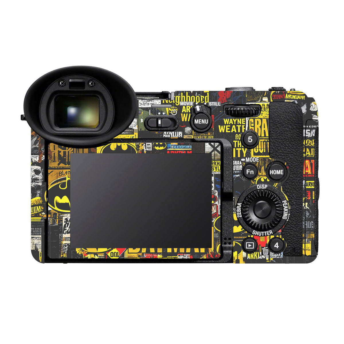 Batman Collage Sony FX2 Camera Skin