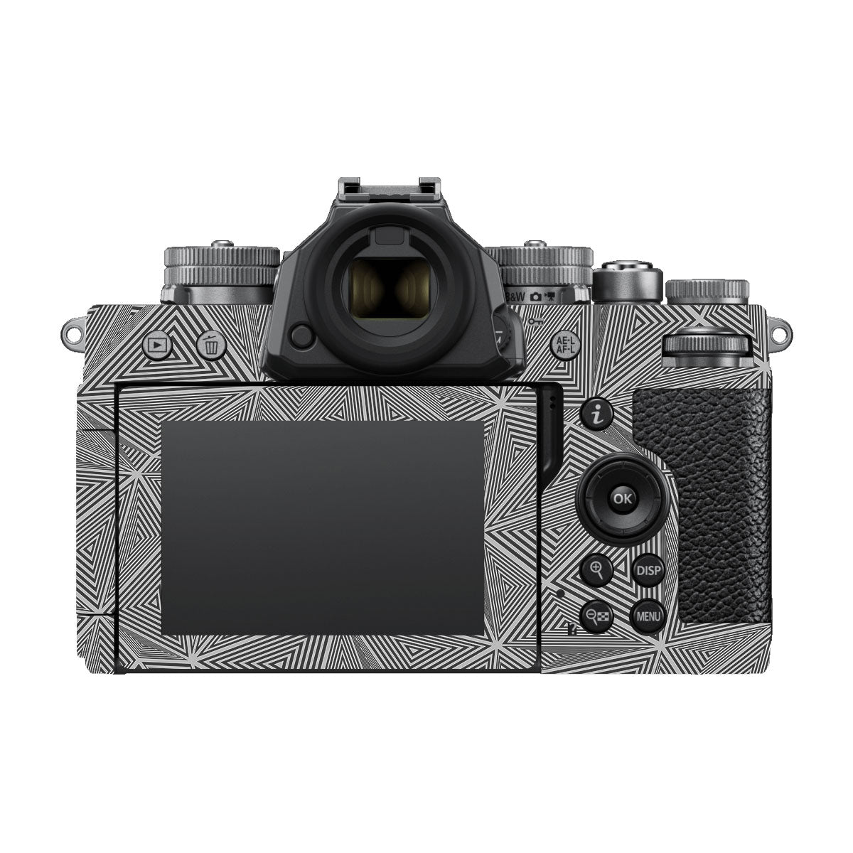 Textured Dark Prism Geometric Nikon ZF Camera Skin