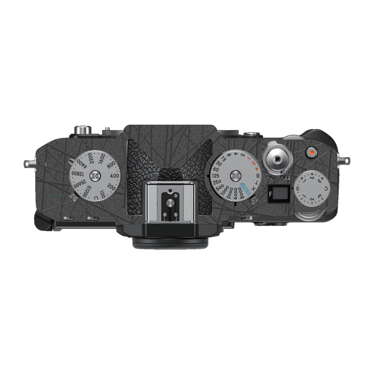 Textured White Chaos Line Nikon ZF Camera Skin