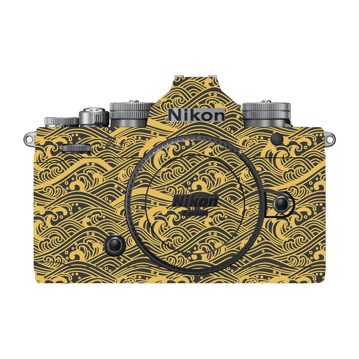 Textured Frost Wave Nikon ZF Camera Skin