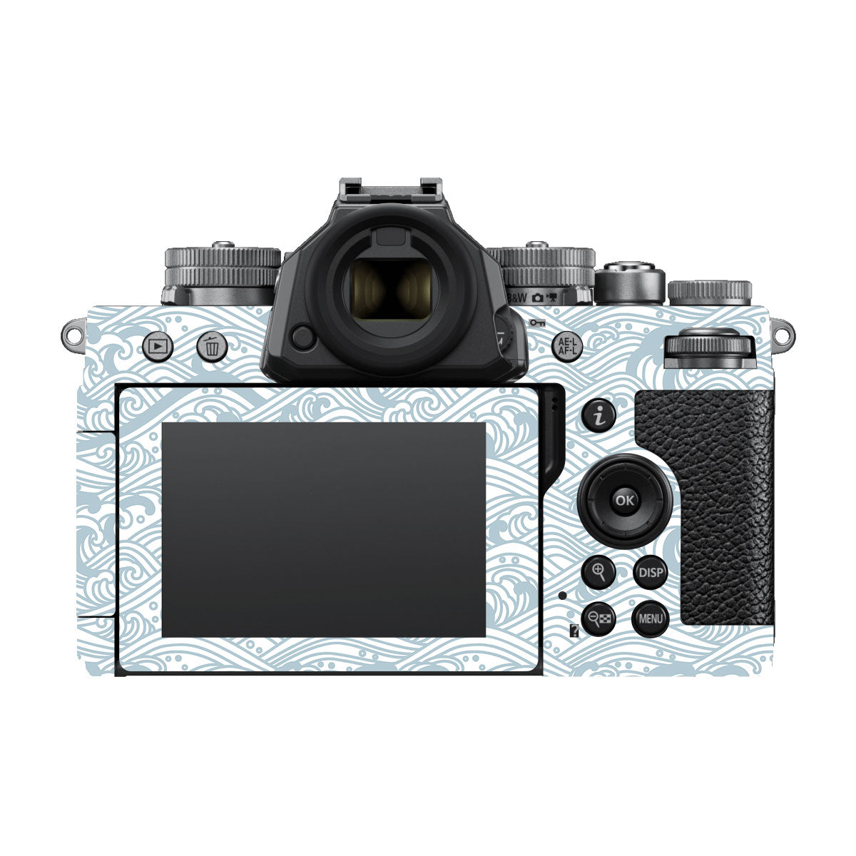 Textured Topo Flow Nikon ZF Camera Skin