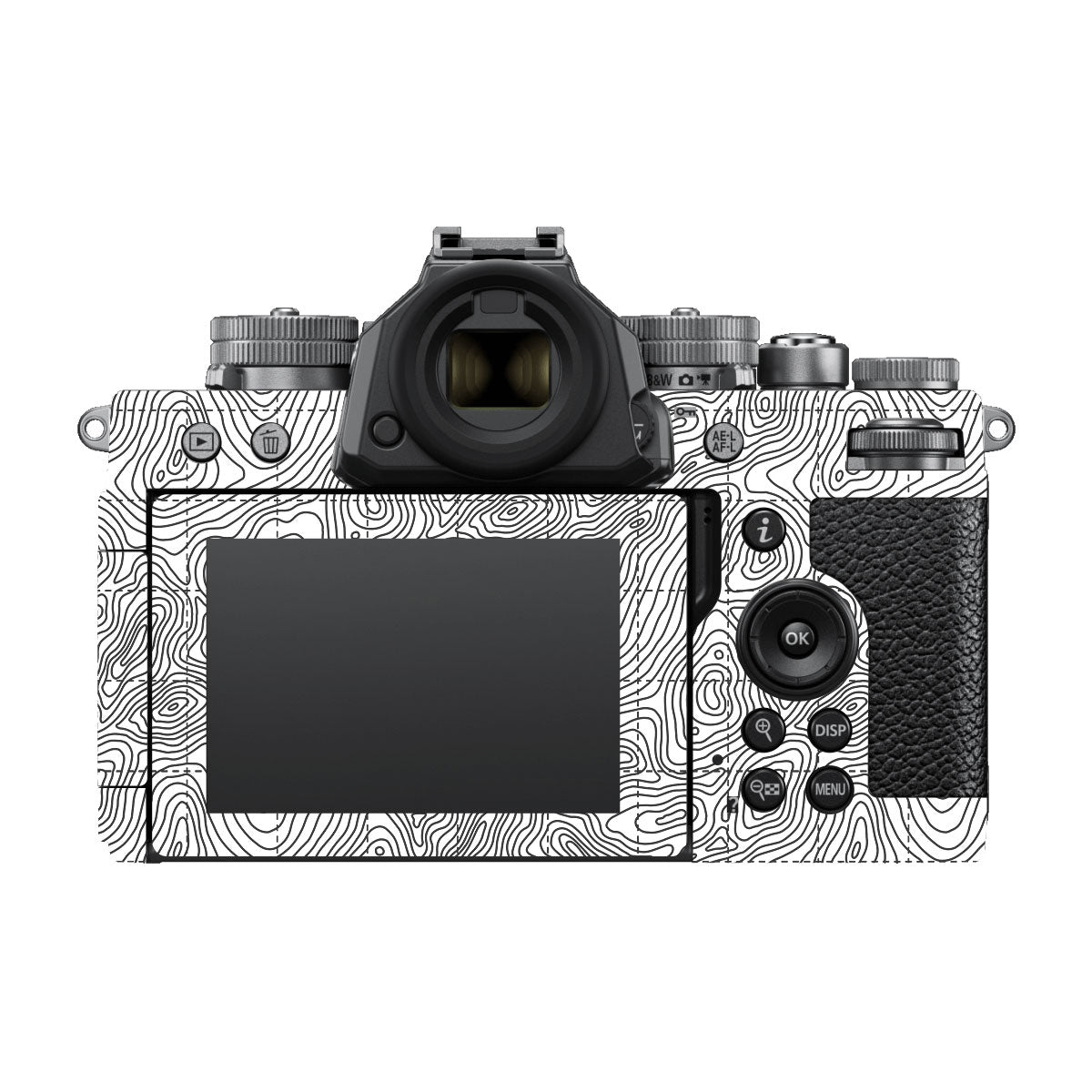 Textured Midnight Slate Nikon ZF Camera Skin