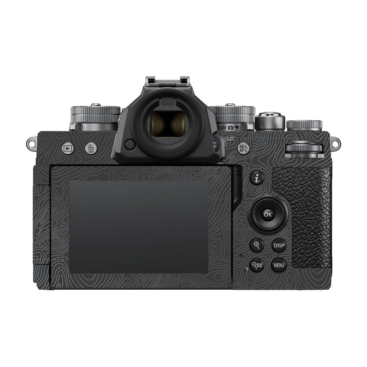 Textured Graphite Tread Nikon ZF Camera Skin