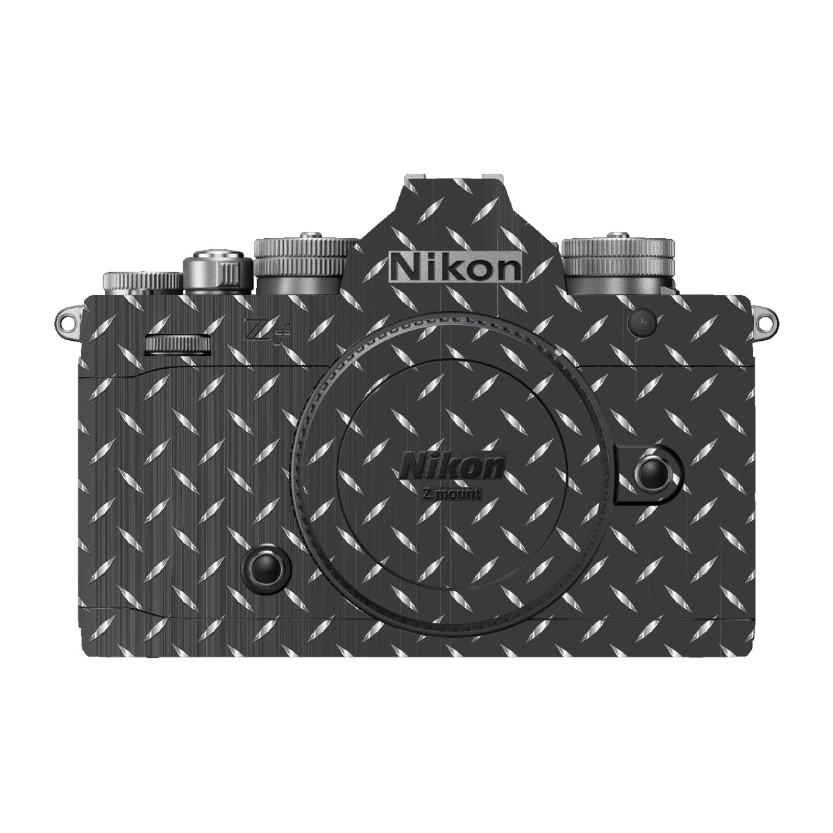 Textured Silver Tread Nikon ZF Camera Skin