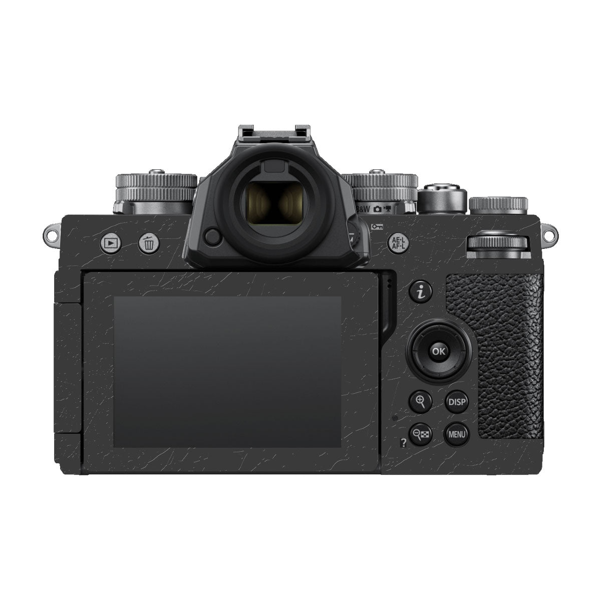 Textured Black Splash Nikon ZF Camera Skin