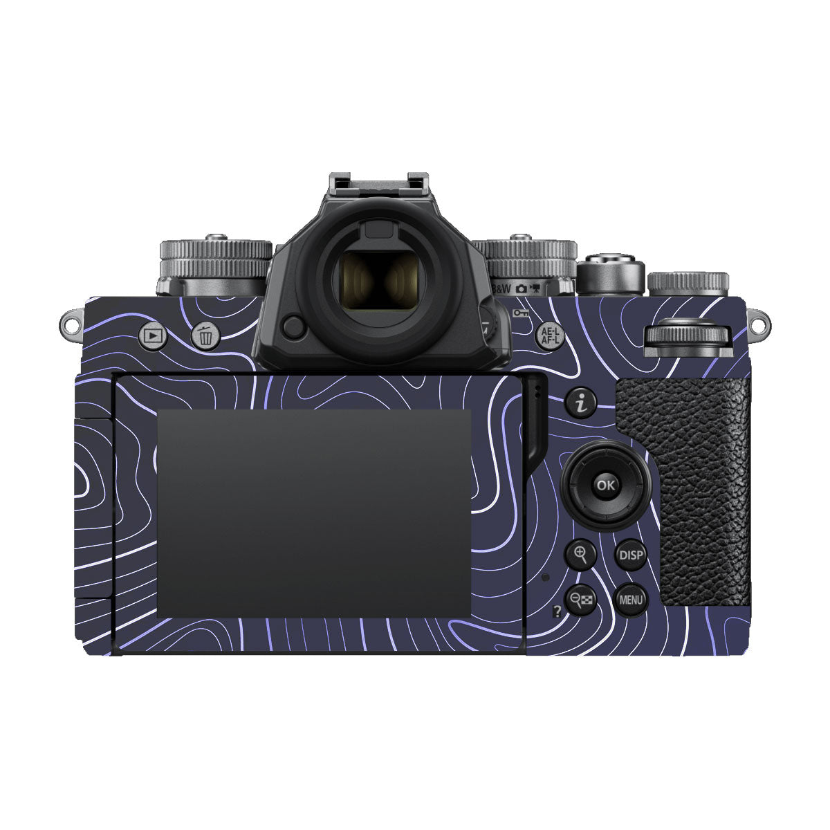 Deep Blue Contour Nikon ZF Camera Skins