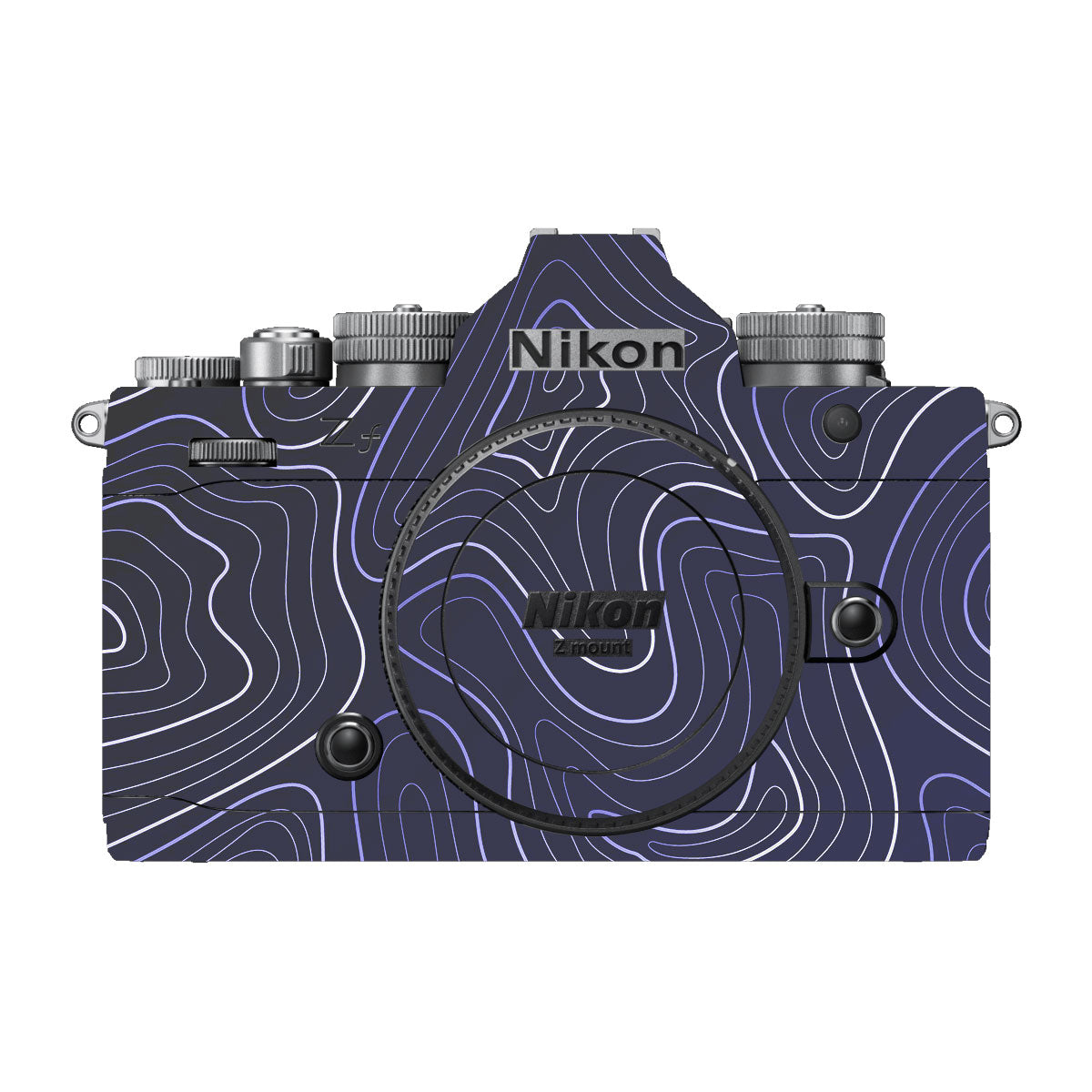 Deep Blue Contour Nikon ZF Camera Skins