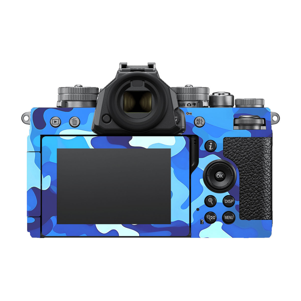 Arctic Blue Camo Pattern Nikon ZF Camera Skins
