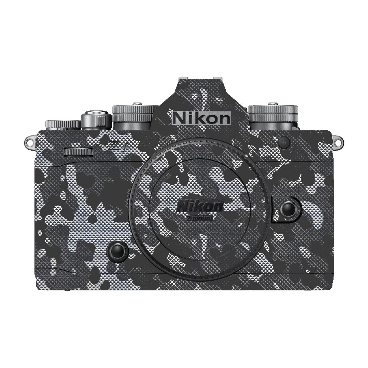 Stealth Grey Camo Nikon ZF Camera Skins