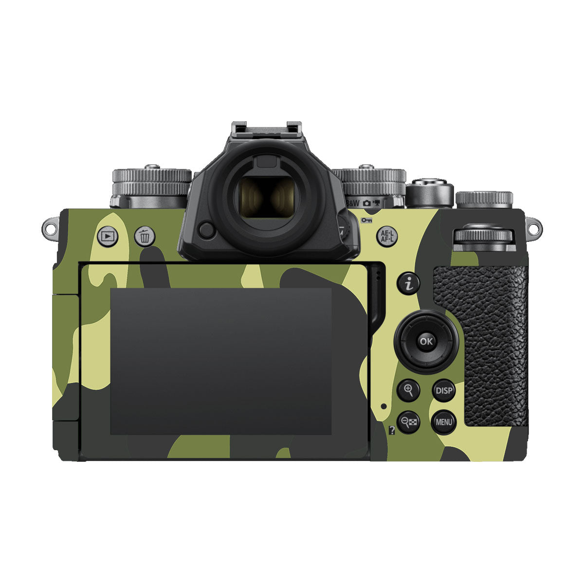 Forest Green Camo Nikon ZF Camera Skins