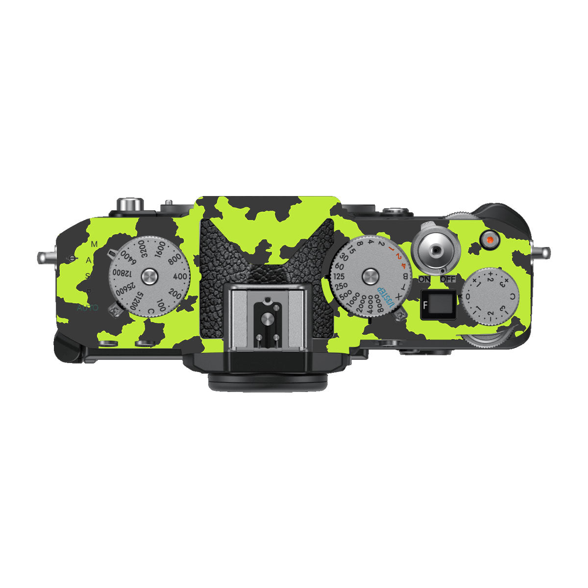 Neon Green Splatter Nikon ZF Camera Skins