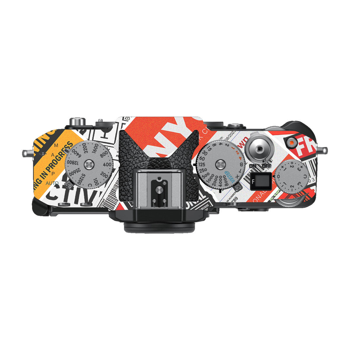 Tech Aesthetic Sticker Collage Nikon ZF Camera Skins