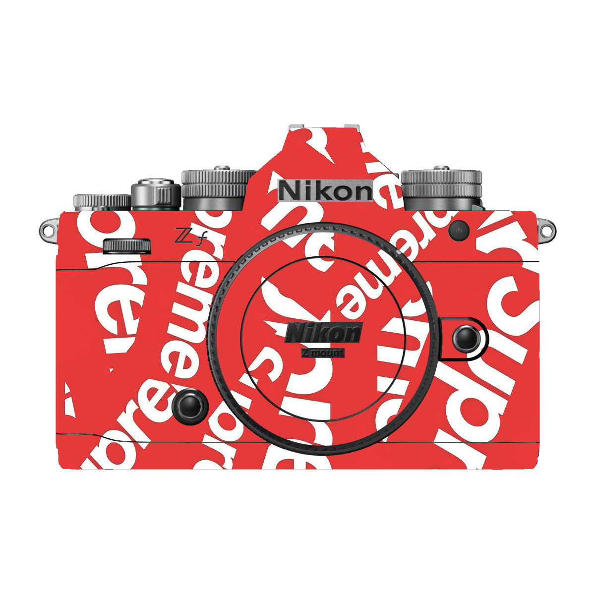Supreme Red Nikon ZF Camera Skins