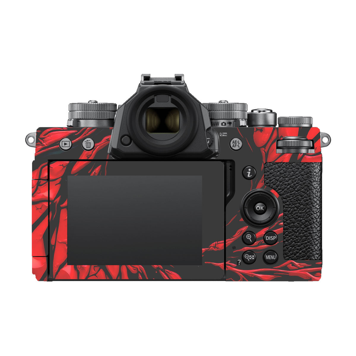 Venom Red Nikon ZF Camera Skins