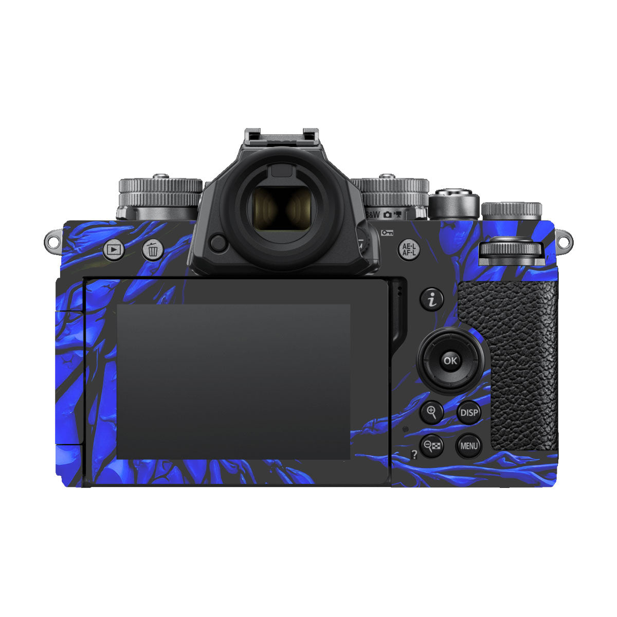 Venom Blue Nikon ZF Camera Skins