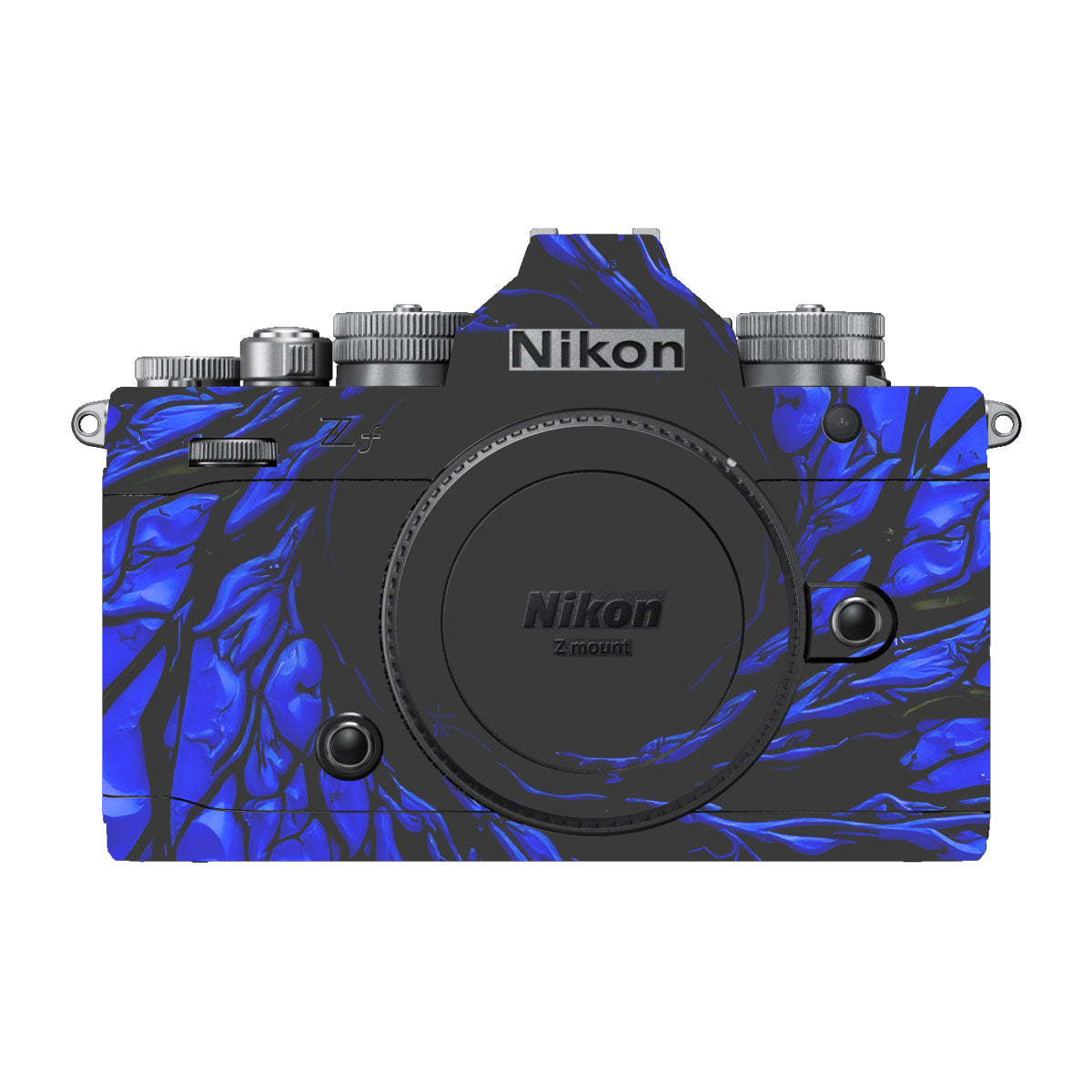 Venom Blue Nikon ZF Camera Skins