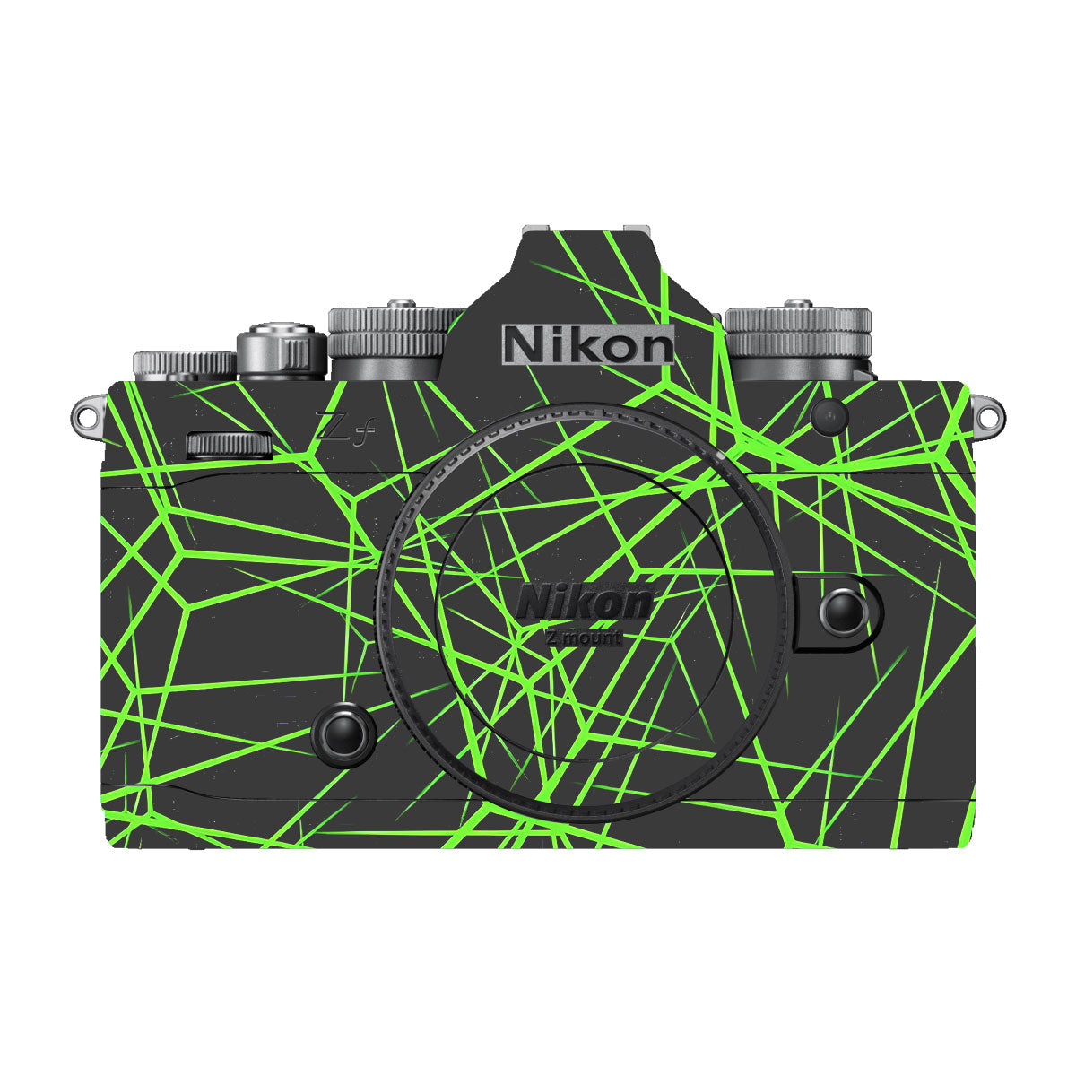 Neon Grid Nikon ZF Camera Skins