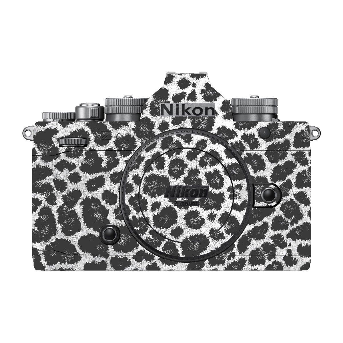 Snow Leopard Spots Nikon ZF Camera Skins