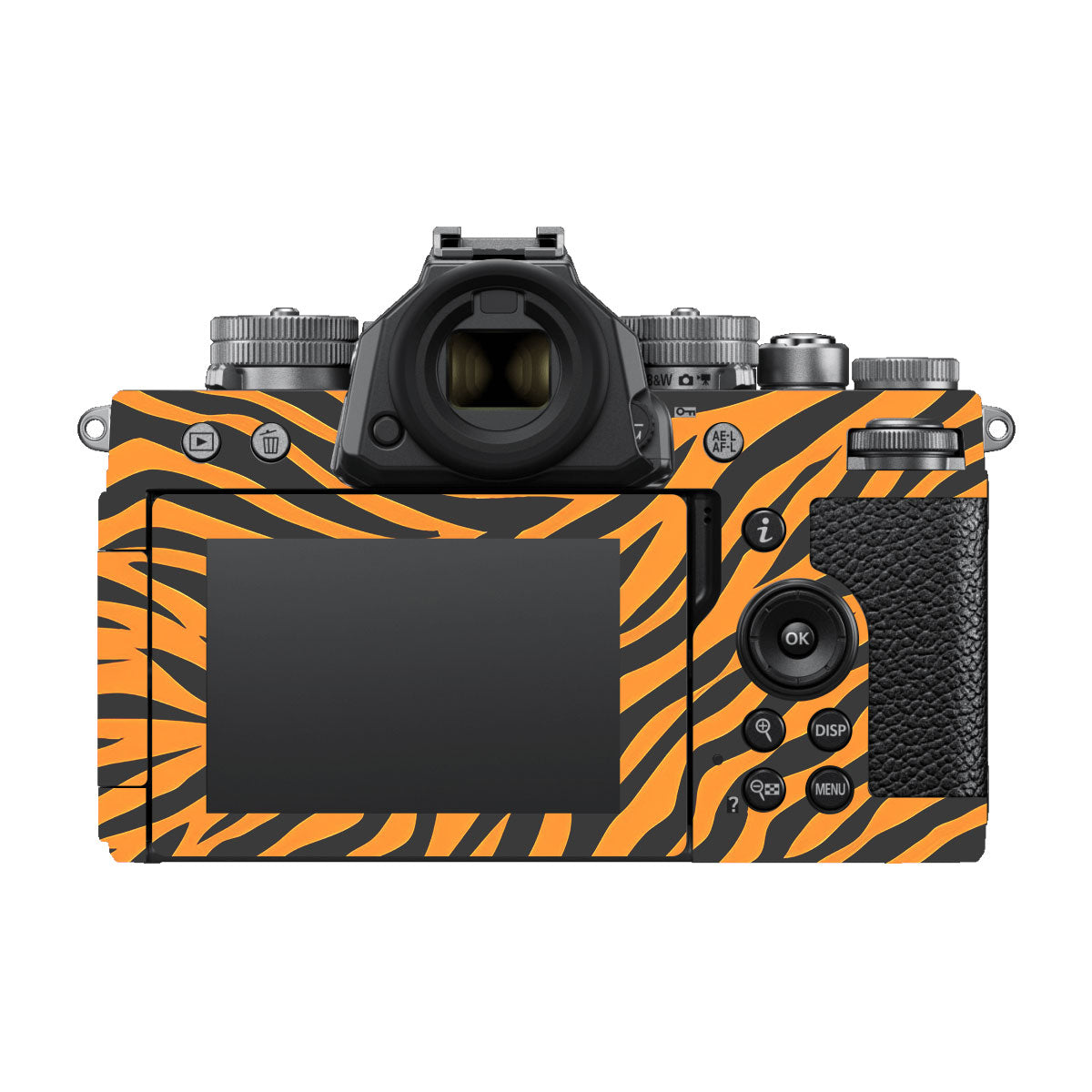 Zebra Gold Pattern Nikon ZF Camera Skins