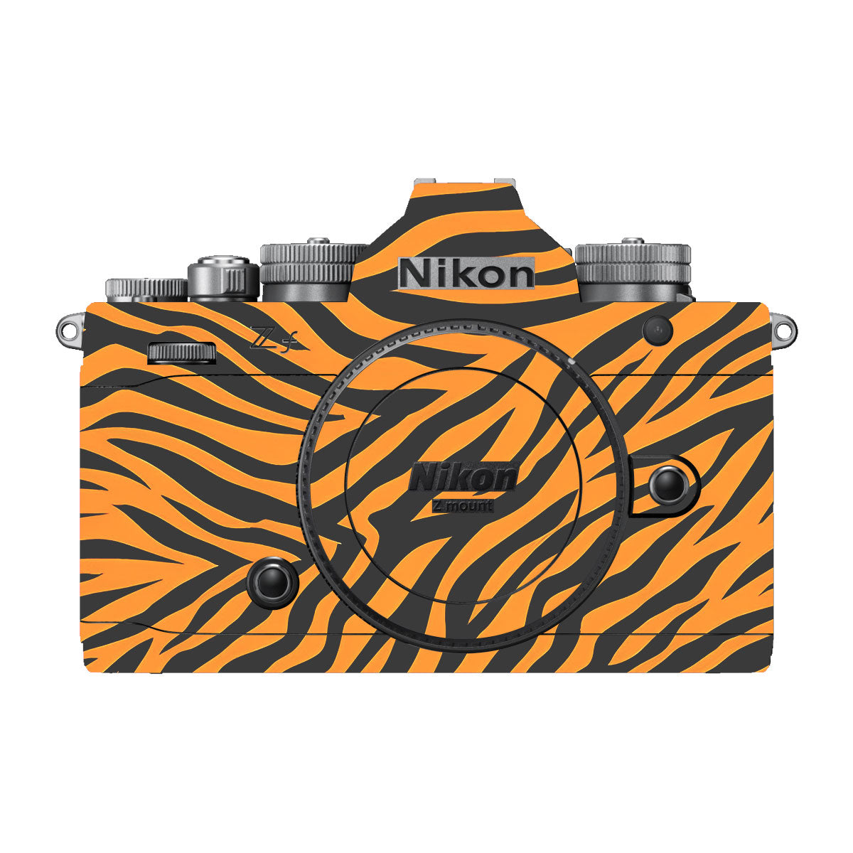 Zebra Gold Pattern Nikon ZF Camera Skins